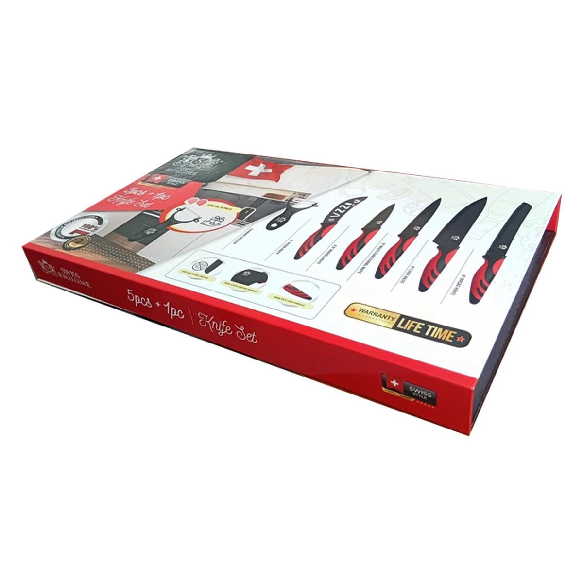 SWISS EXCELLENCE™ Juego de Cuchillos de Cocina